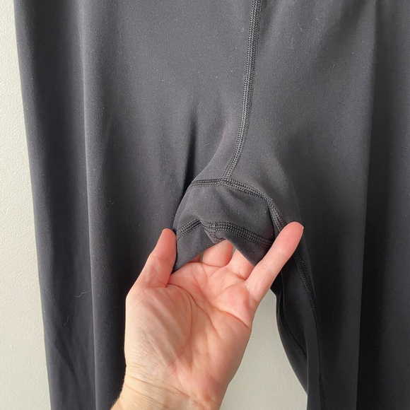 Lululemon Align Crop High Rise Yoga Activewear Leggings Black 10 - Picture 6 of 8